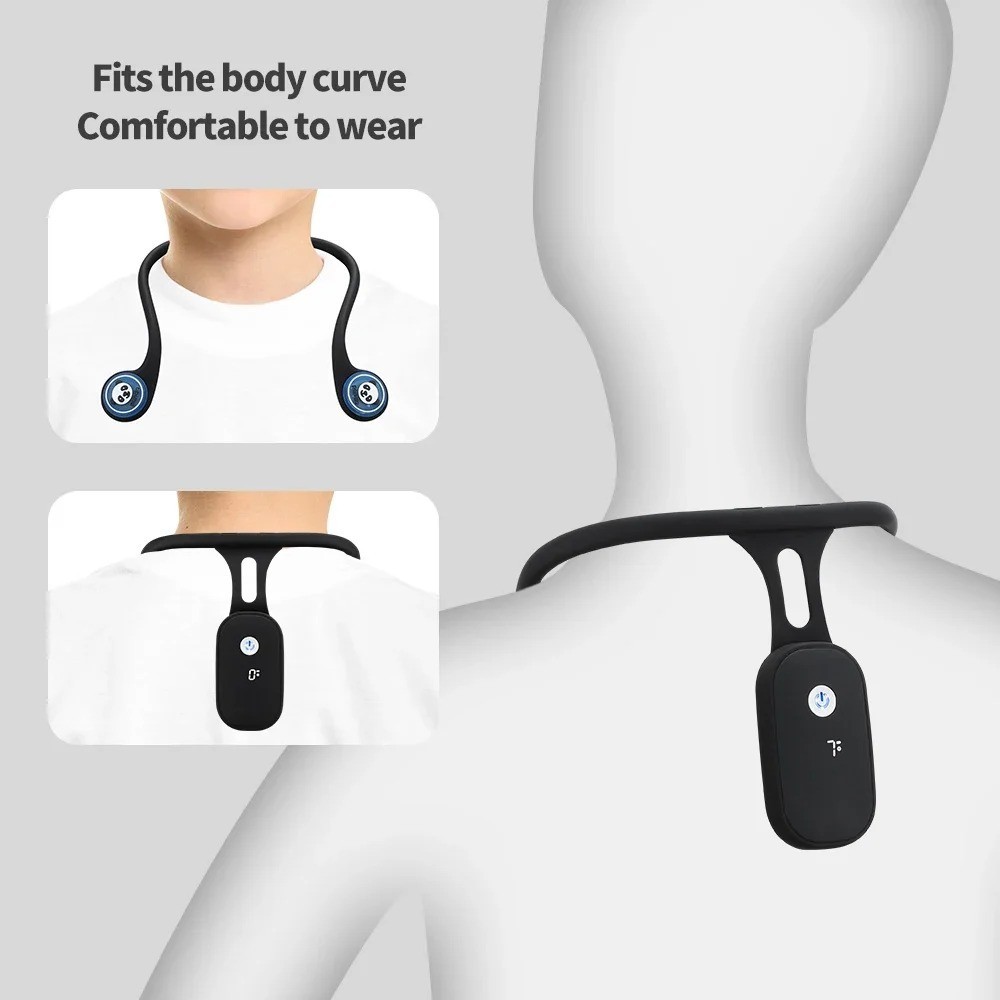 Smart Posture Corrector Device Back Neck Trainer Vibrating Reminder