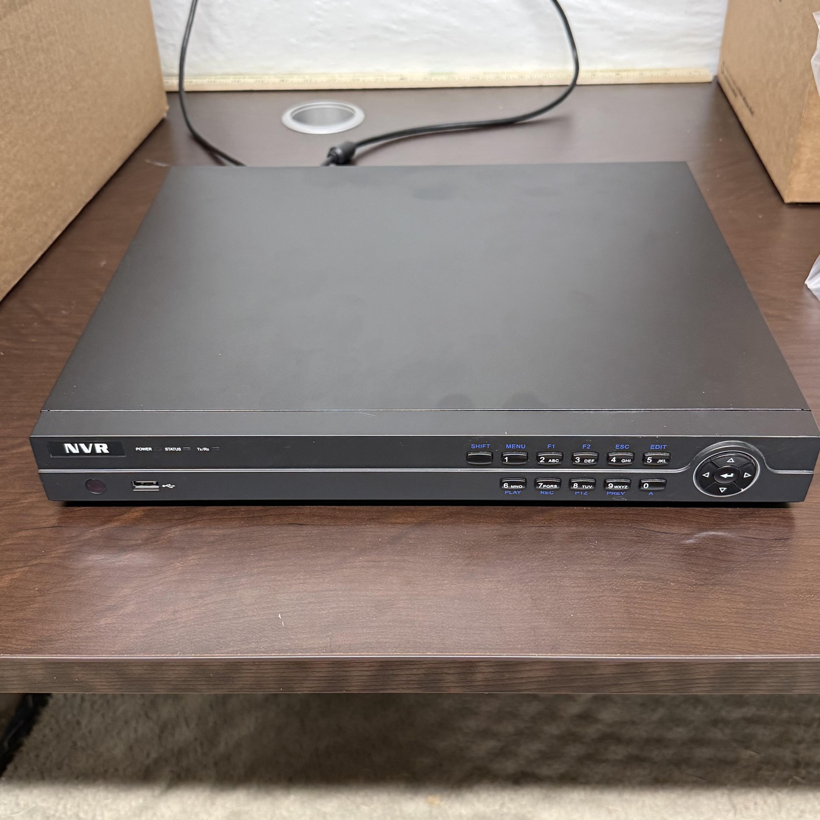 NR32P8-8 NVR IP Network Video Recorder Black 8 Port PoE HDMI VGA USB CCTV System