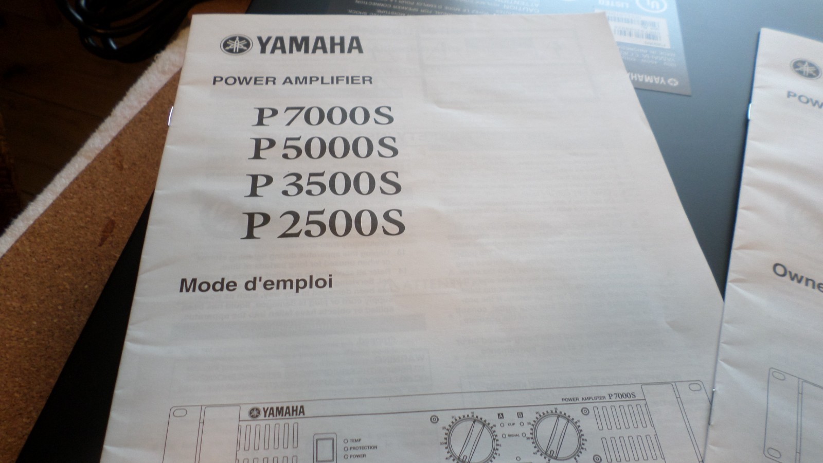 Yamaha P3500S Power Amplifier