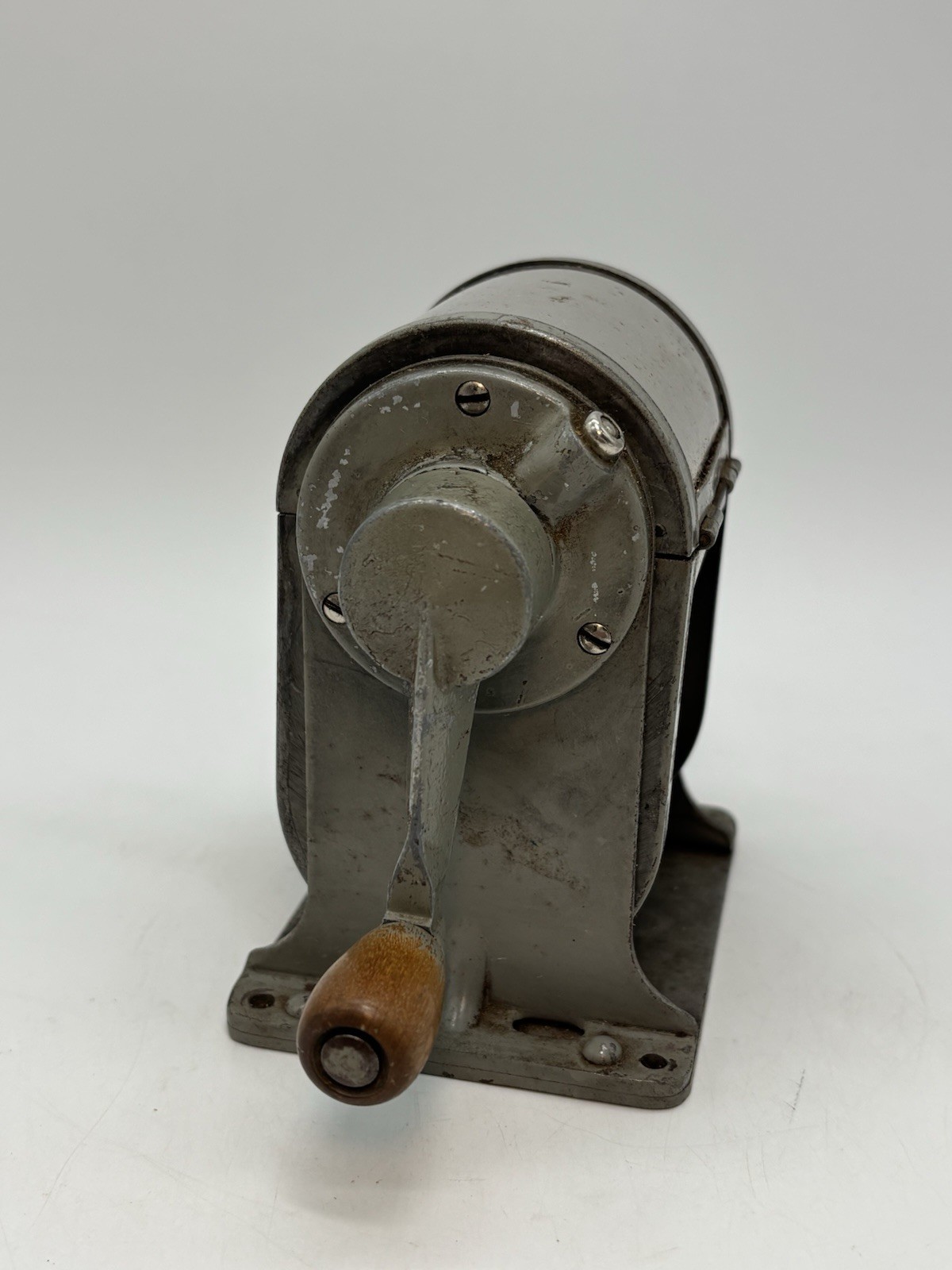 Vintage Dexter Model 3 Automatic Pencil Sharpener. APSCO Celluloid Shavings Box
