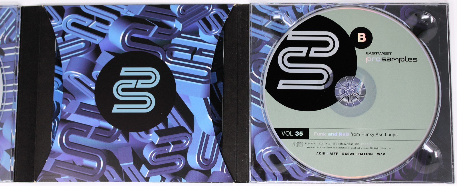 East West Pro Samples 35 Funk And RnB Sample/Sound Library/Sampling CD