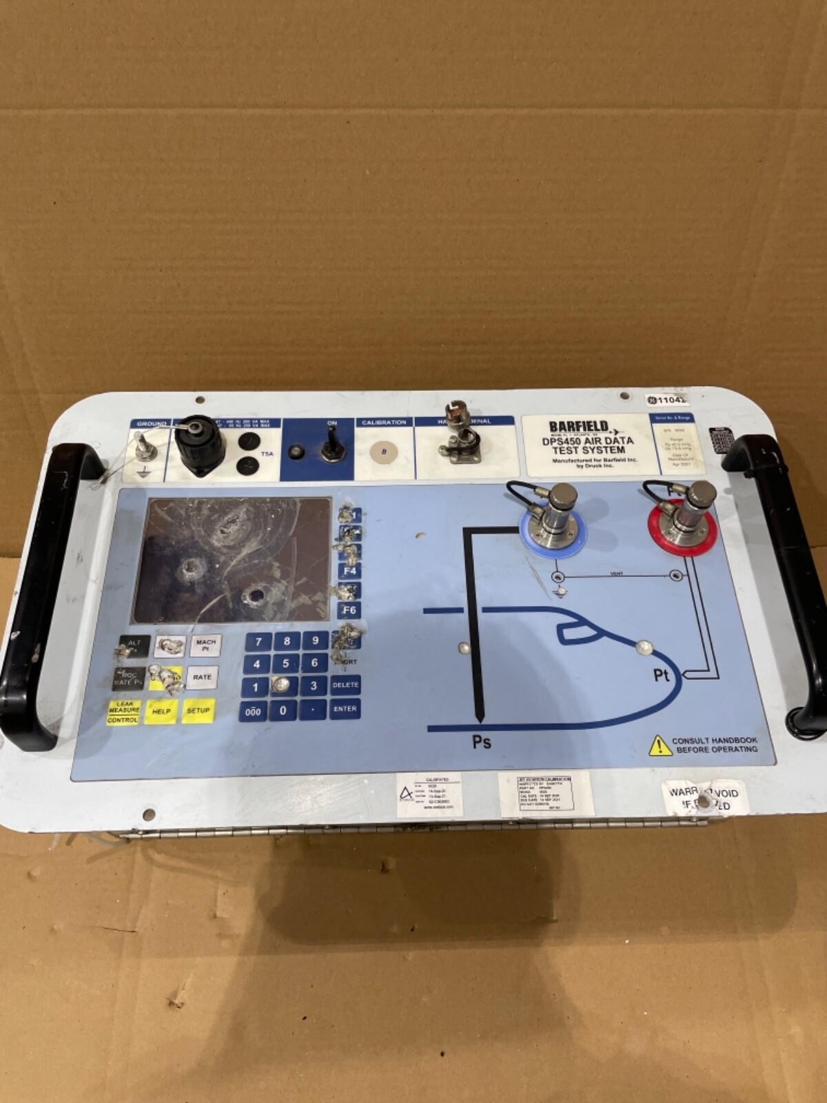 BARFIELD DPS450 air data test system