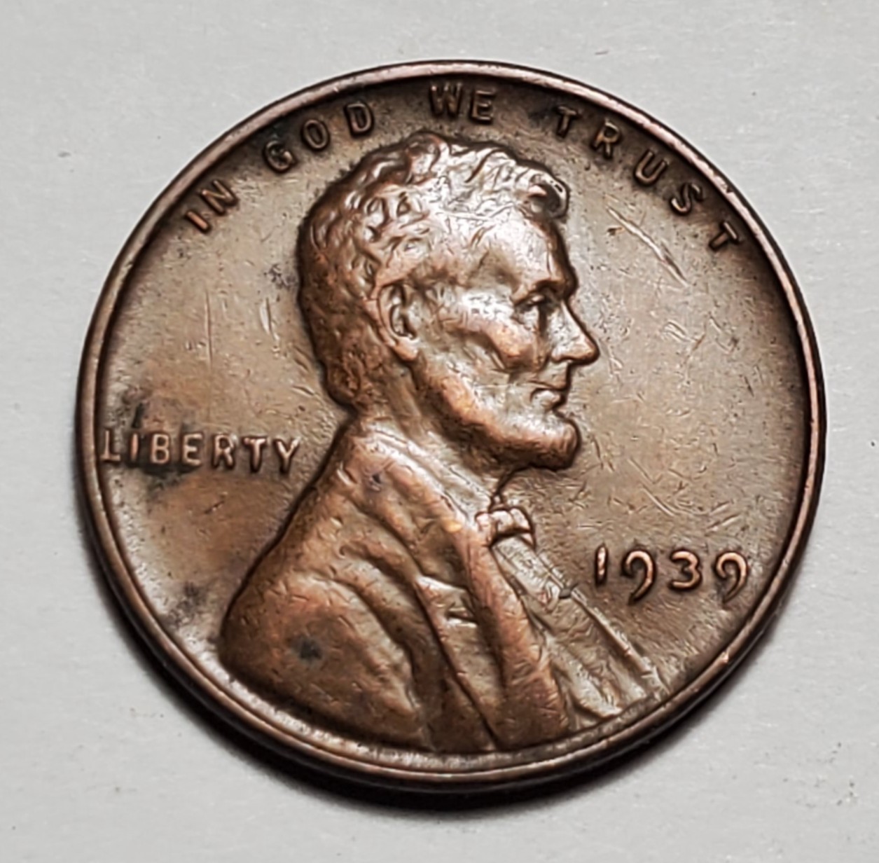 1939 P LINCOLN WHEAT PENNY #C9996