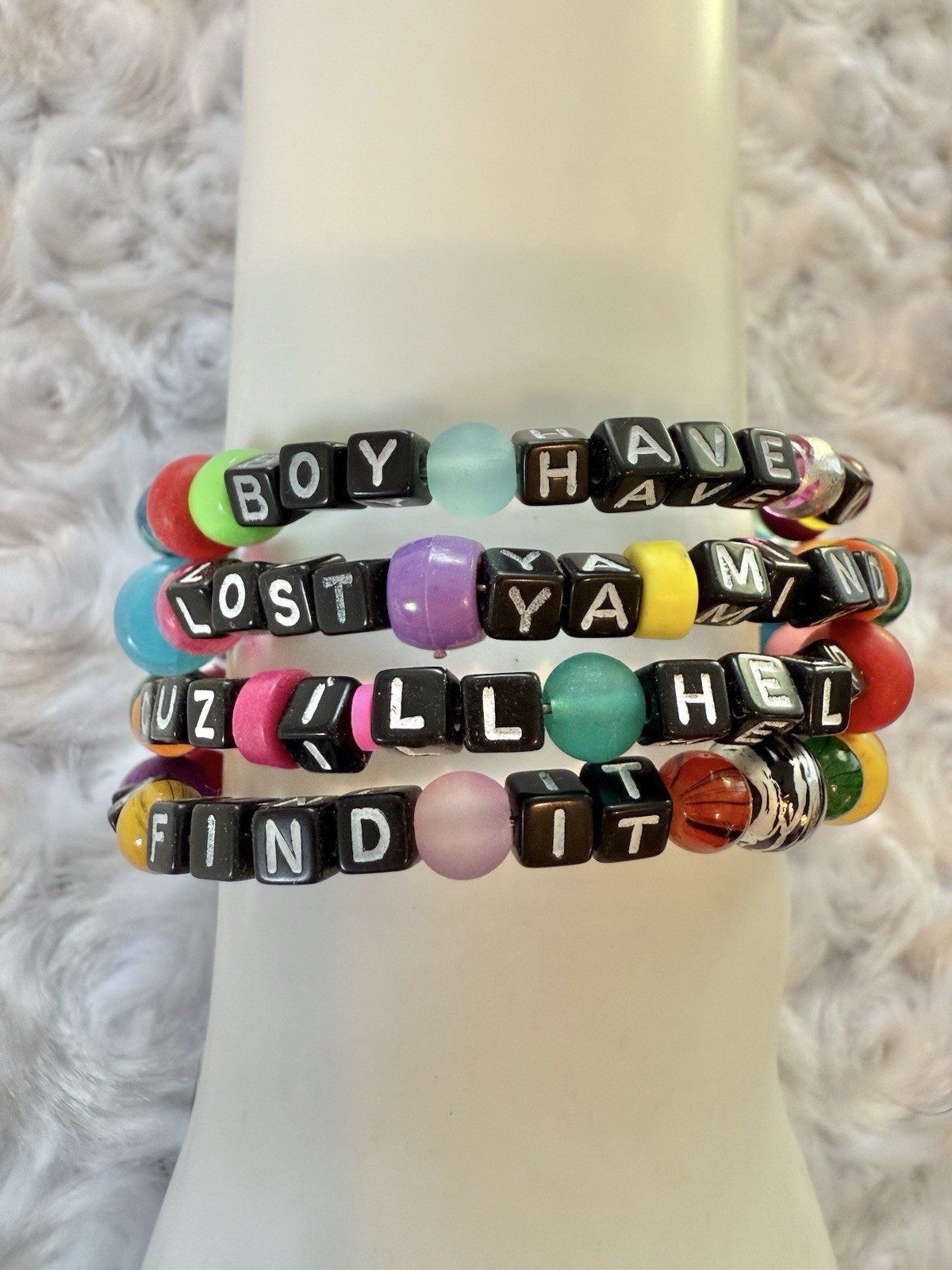 Funny “The Office” Stanley Joke Memory Wire Bracelet