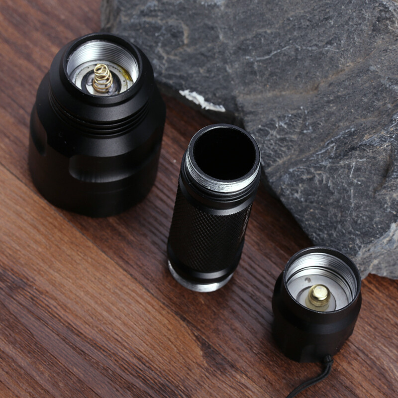 800Yards Hunting Red Light LED Flashlight Torch Scope Mount Coyote Hog Varmint