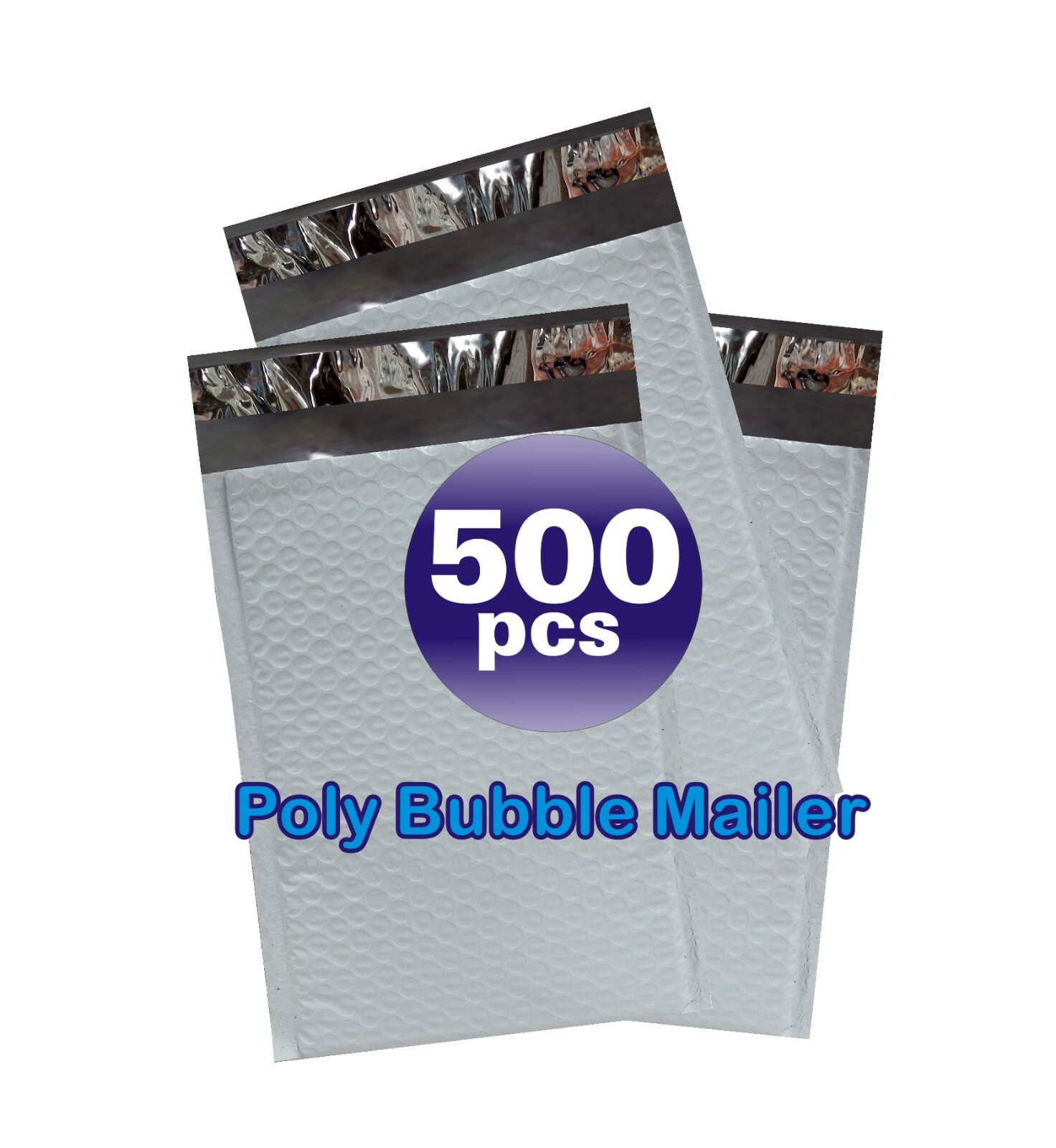 Yens® 500 #000 4x8 Poly Bubble Padded Envelopes Mailers Inner 4x7 500PM000