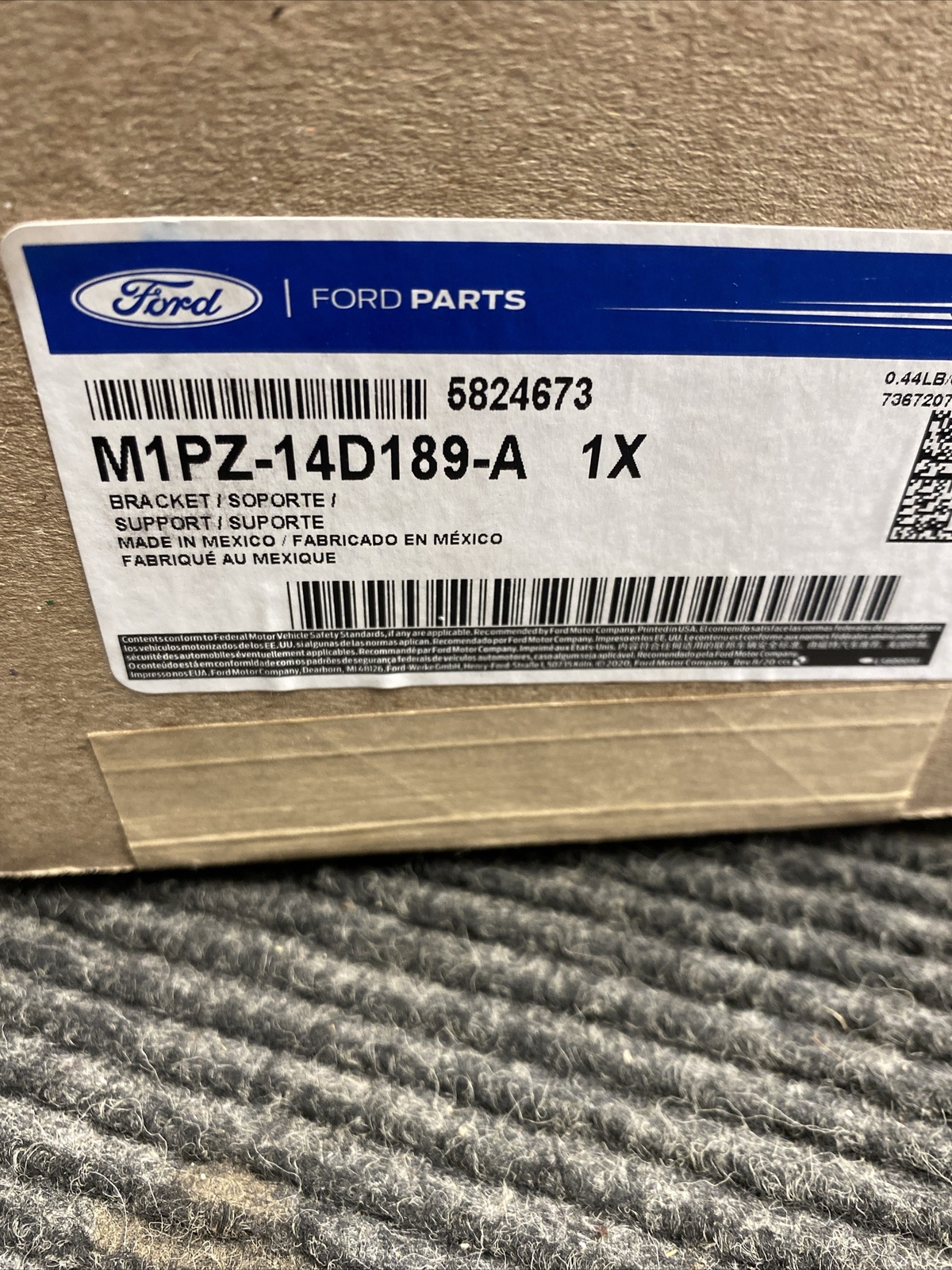Genuine Ford Blind Spot Radar Bracket M1PZ-14D189-A