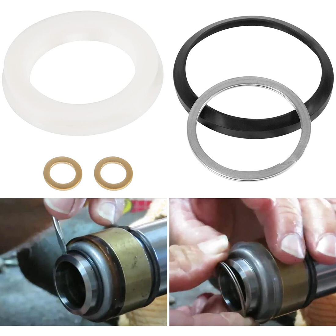 Hydraulic Ram Seal Kit for OTC 10 Ton Cylinder (Power Team/SPX) Seal Replacement