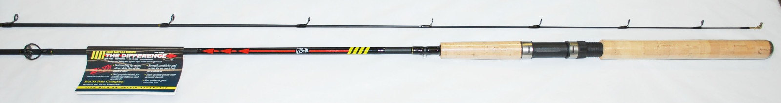 3ea BnM ROGER GANT CRAPPIE FISHING ROD "DIFFERENCE" 8' RG082 LONG LINE TROLLING