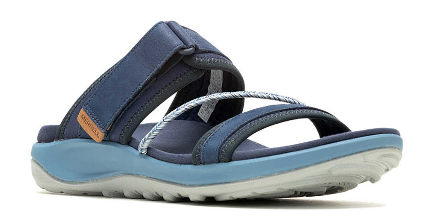 Merrell Terran 4 Slide Sea Blue Comfort Sandal Women's sizes 5-11/NEW!!!