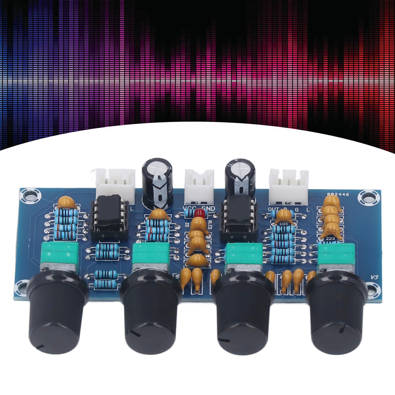 Preamp Module Preamplifier Board For Digital Amplifier DC 12V-24V New