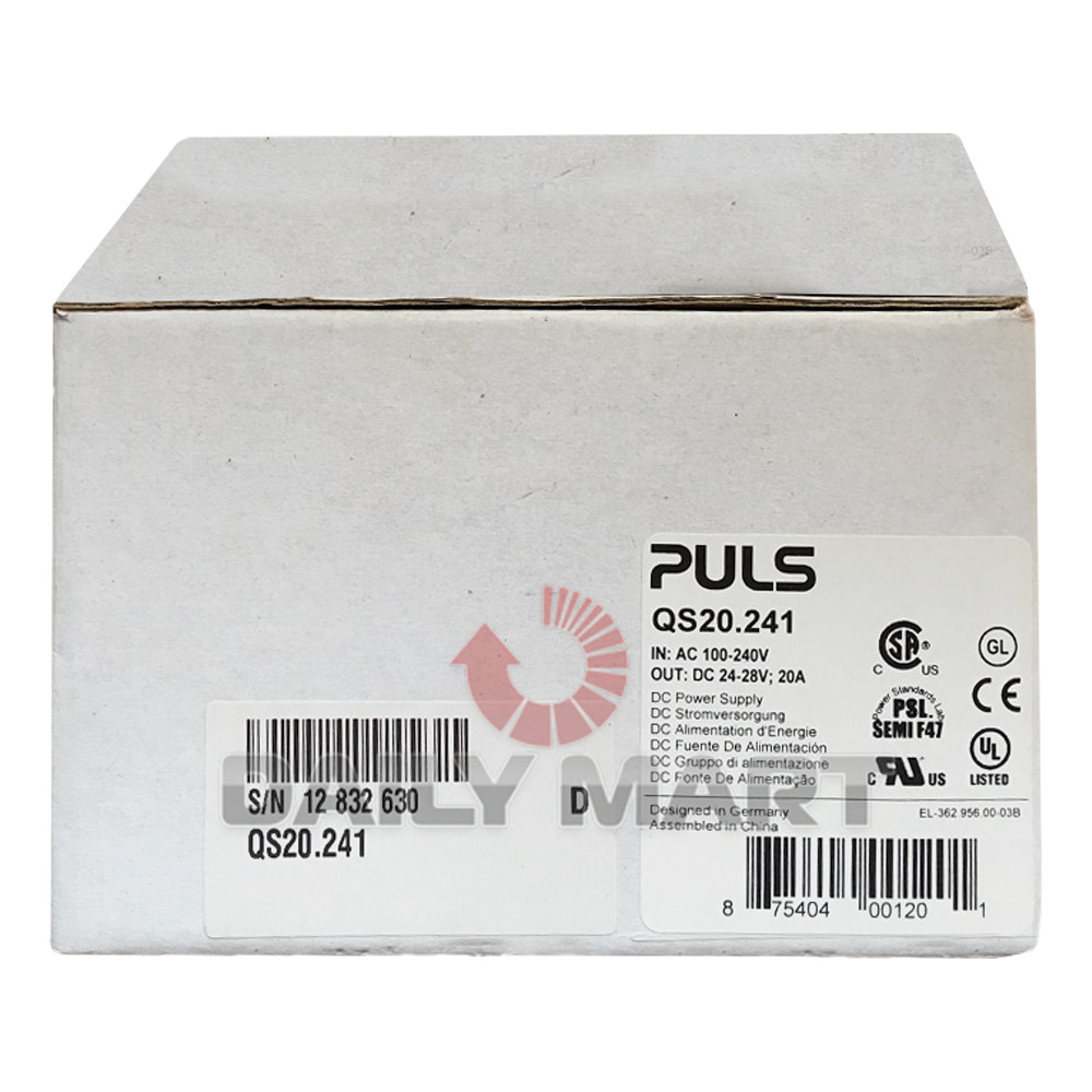 New In Box PULS QS20.241 DIN Rail Power Supply