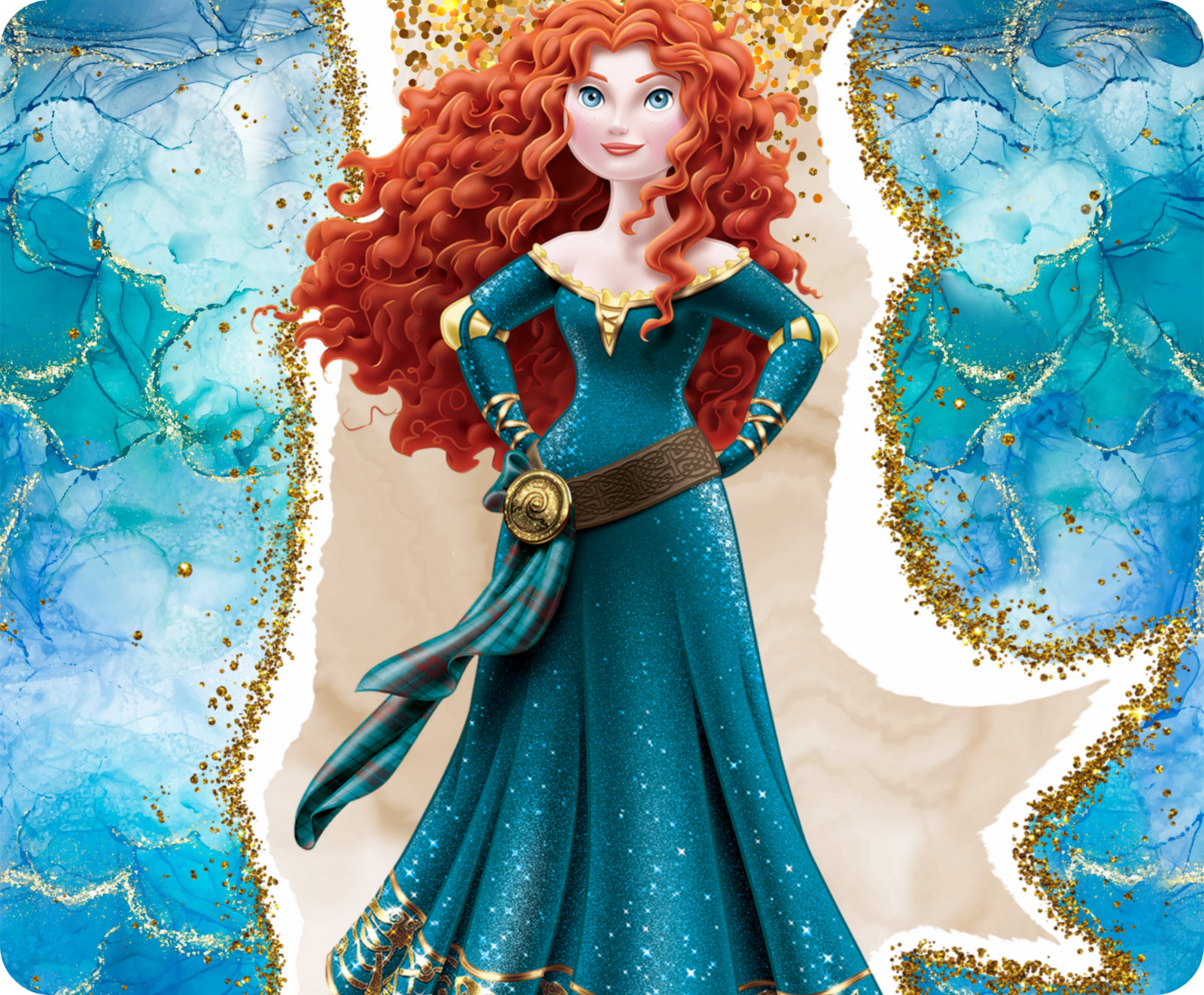 Merida, Mouse Pad, Sublimated, Can Personalize, Made to Order (mp207)