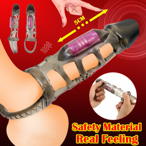 Men Penis Cock Ring Vibrator G-spot Dildo Massager Penis Ring Sex Toys For Men