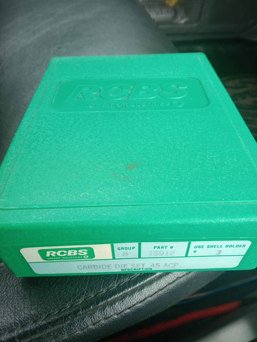 RCBS #18912 45 ACP Carbide 3 Die Set