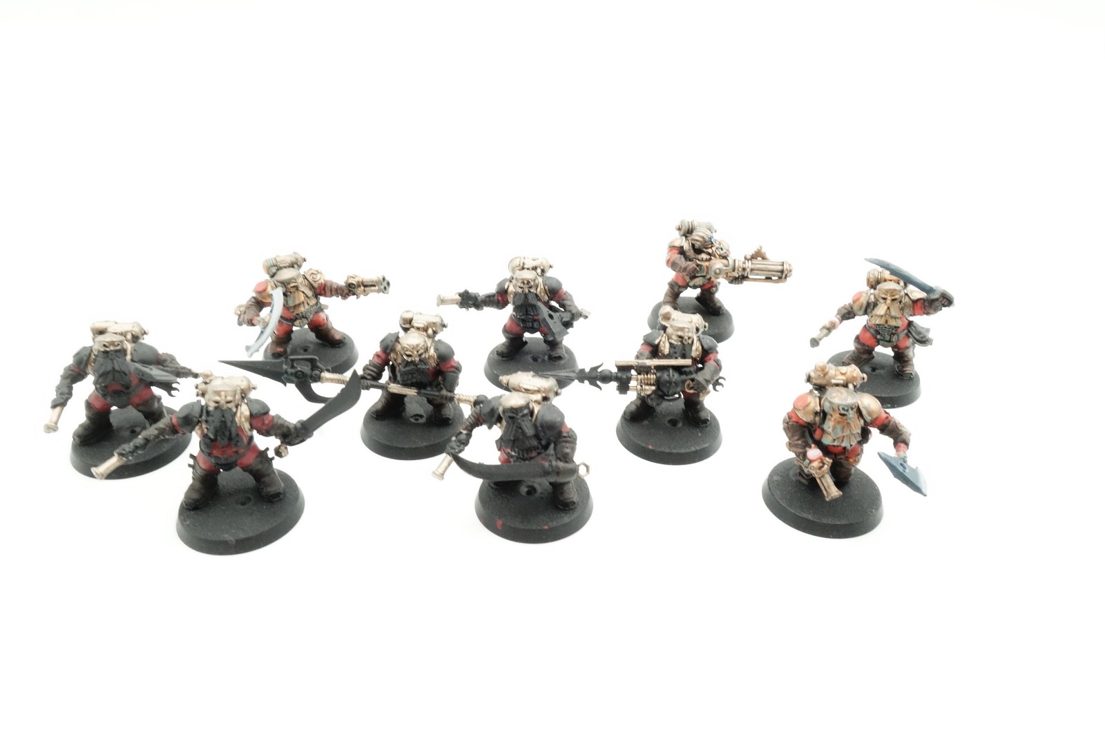 Arkanaut Company [x10] Kharadron Overlords [Warhammer AOS] Partial Painted