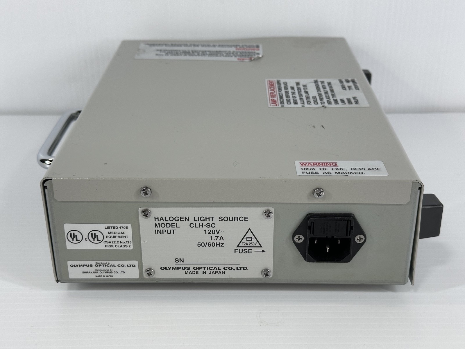 Olympus CLH-SC Halogen Light Source Illuminator 120V