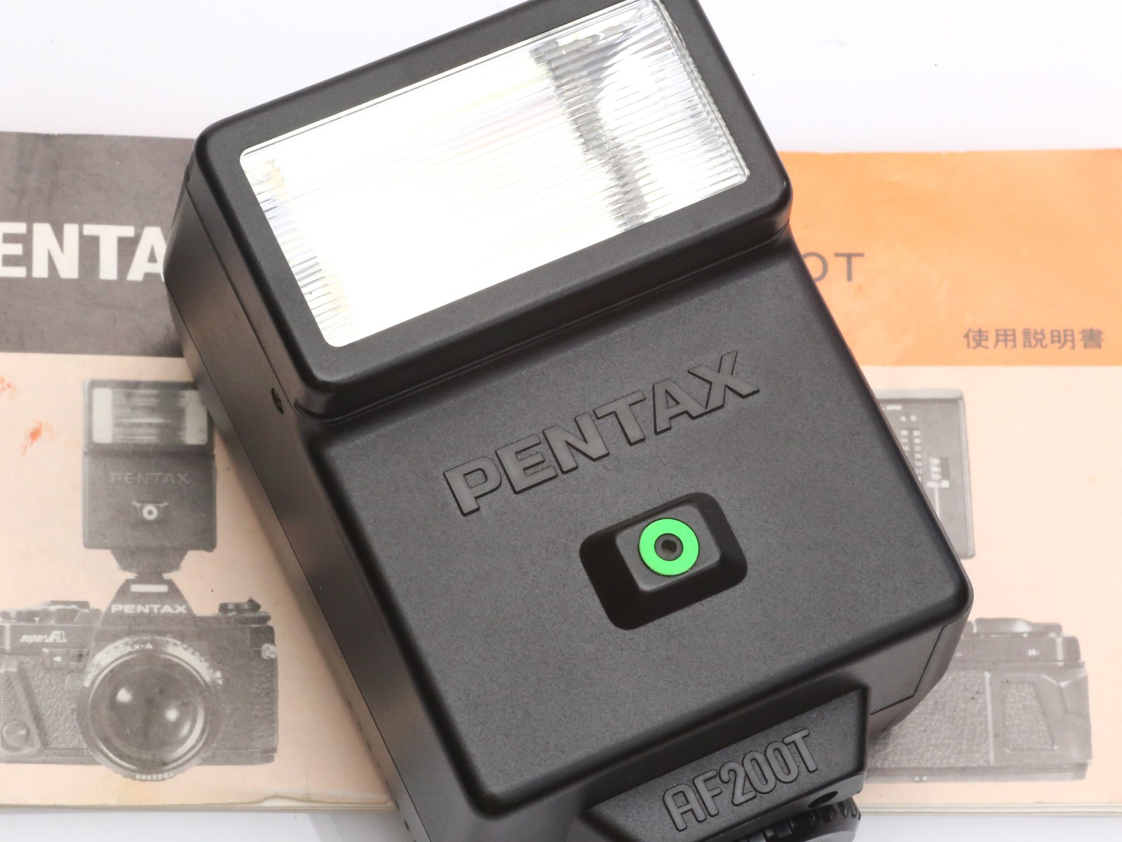 [MINT] Pentax AF200T Shoe Mount TTL Flash Strobe for 35mm SLR LX ME From JAPAN