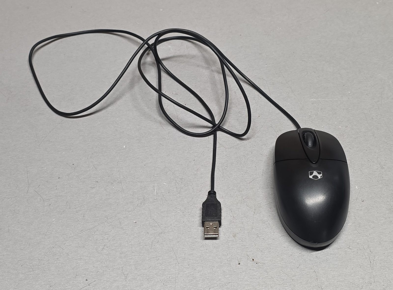 Gateway USB Optical Mouse M-U0037-0 Black Wired