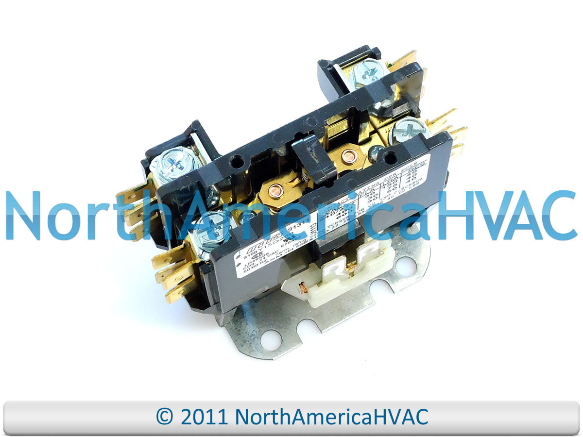 Mars 91311 24 Volt 1 Pole 30 Amp Condenser Contactor Relay 3100Y15Q200 50/60 HZ