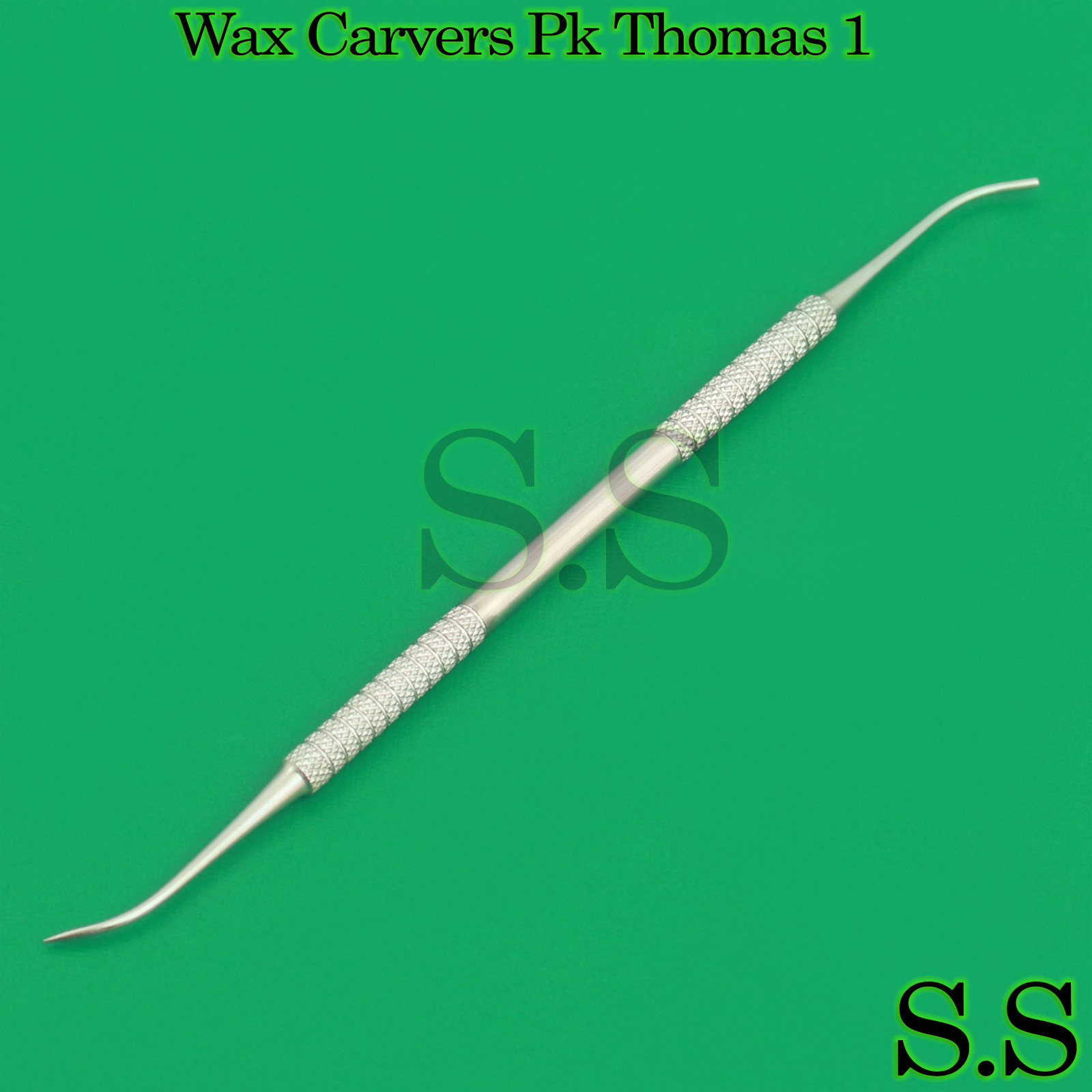 3× Pk Thomas 1 Dental Wax Carvers Restorative Double Ended Instruments