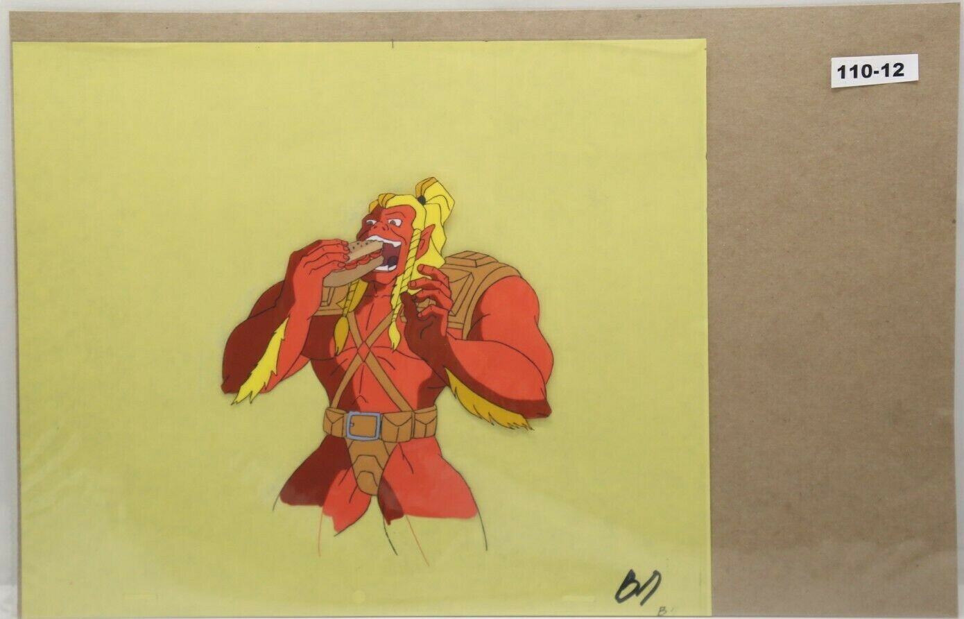Savage Dragon Original Production Cel 110-12 - Used Condition