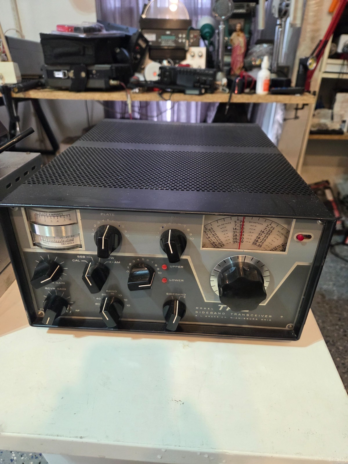 Vintage Drake TR 3 Sideband Tranceiver  in work  condition