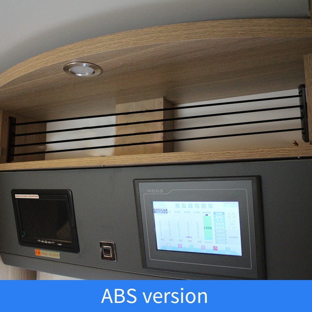 Car RV Storage Rack Cabinet Cargo Net with ABS and Anti Falling Feature