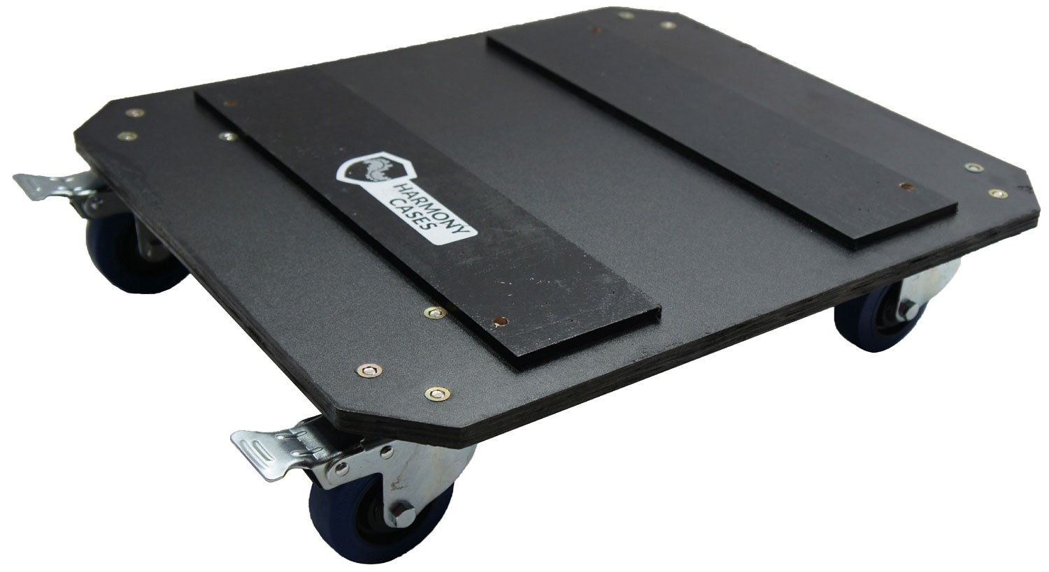 Harmony Case HCWAD Dolly Road Gear Transport Plate with 3.5" Wheels & Brakes