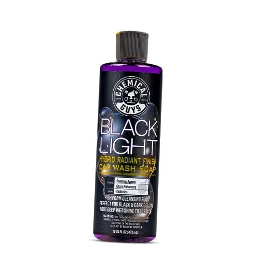 Chemical Guys CWS61916 Black Light Foaming Car Wash 16 Fl Oz (Pack of 1) SOAP