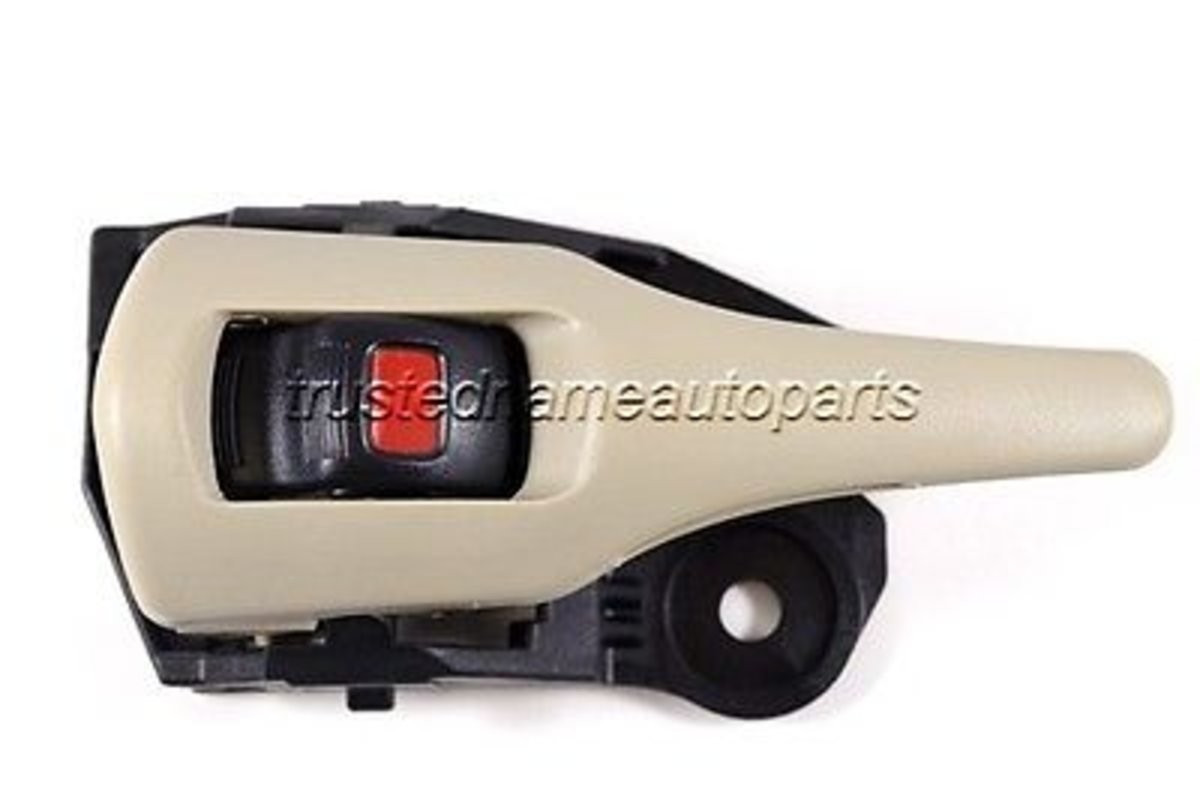 fits 2009 to 2013 Corolla Interior Door Handle Left Driver Front or Rear Beige