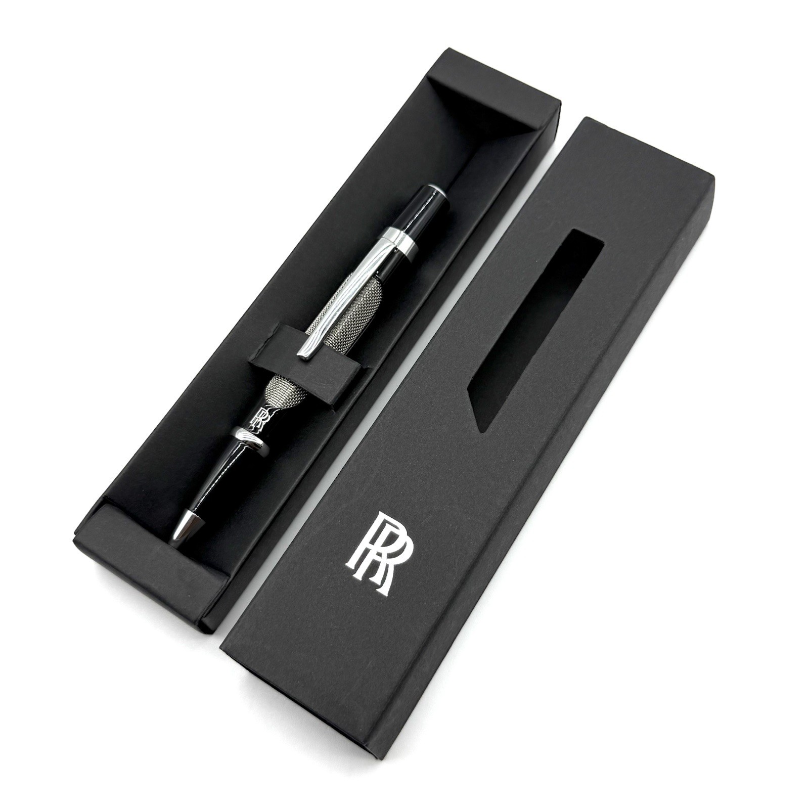 Rolls-Royce Black & Silver Executive Ballpoint Pen