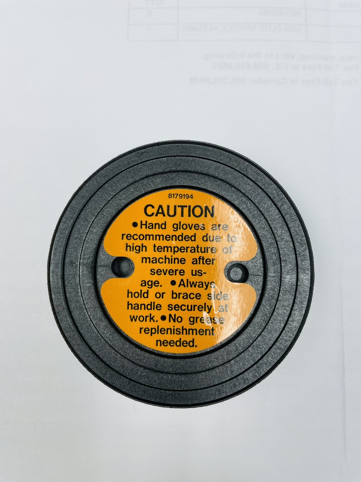 MAKITA 150046-7 1500467 CRANK CAP FOR ROTARY HAMMER HR5000 AND HR5000K