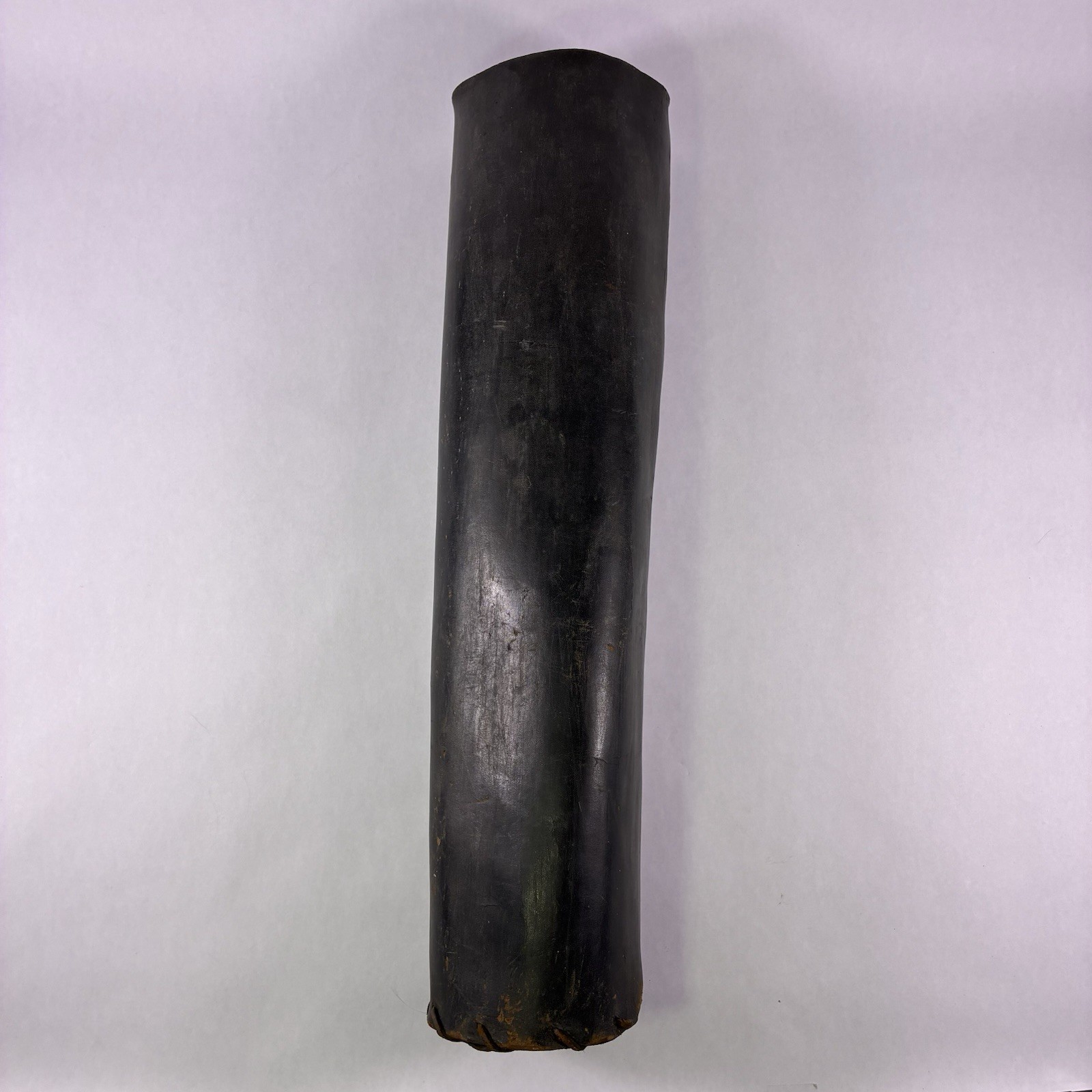 Vintage Quiver Black Leather Bow Archery Arrow Holder 19" Hunting Outdoors