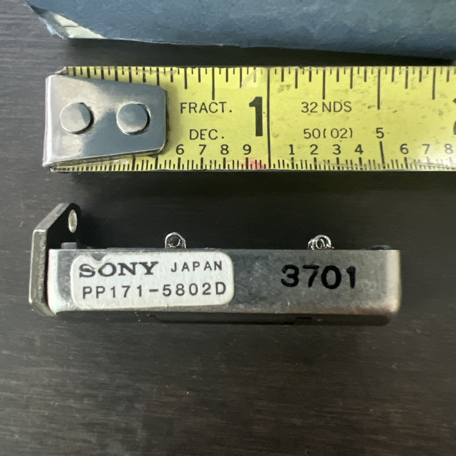 SONY 8-829-371-11 HEAD PP171-5802D 3701 Audio Component