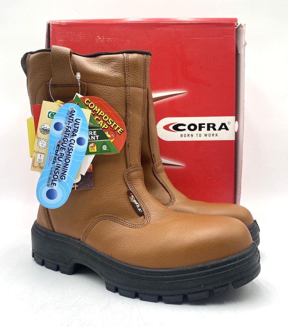 Cofra VANCOUVER EH PR Men's NEW Safety Work Boots Brown Multiple Sizes
