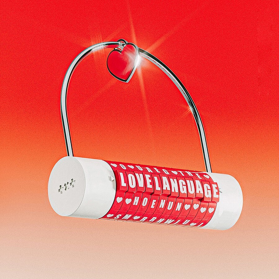 TXT [LOVE LANGUAGE] Album/Love Lock+10 Photo Card+Envelope+GIFT K-POP SEALED