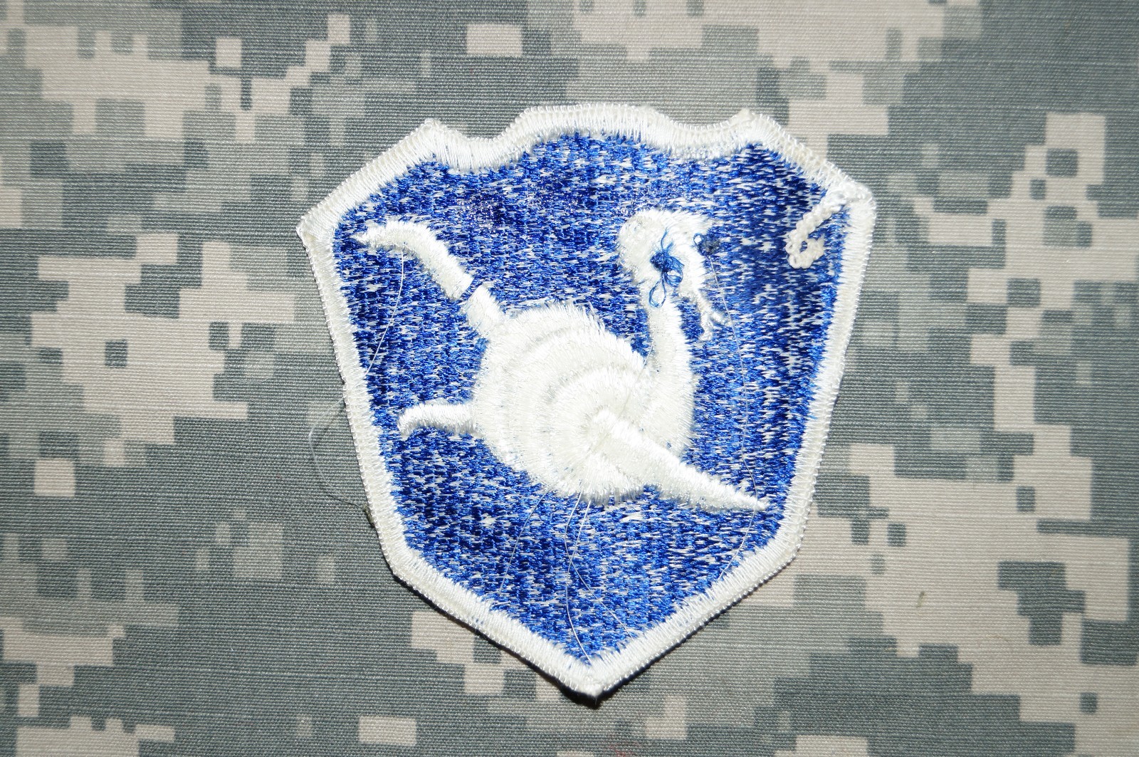Authentic US Army 258th Military Police Brigade Dress Color SewOn Military Patch