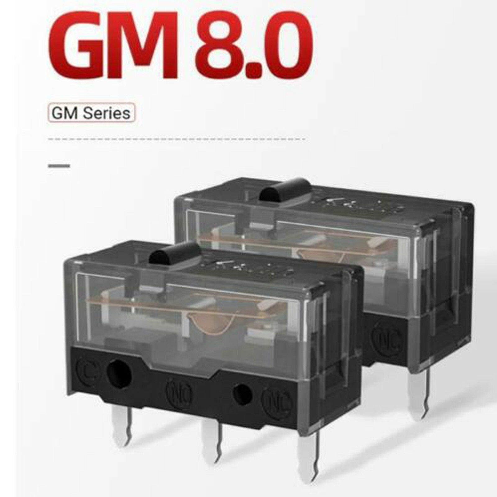4pcs Kailh GM 8.0 Mouse Micro Switch Button Microswitch 80 Million Clicks US