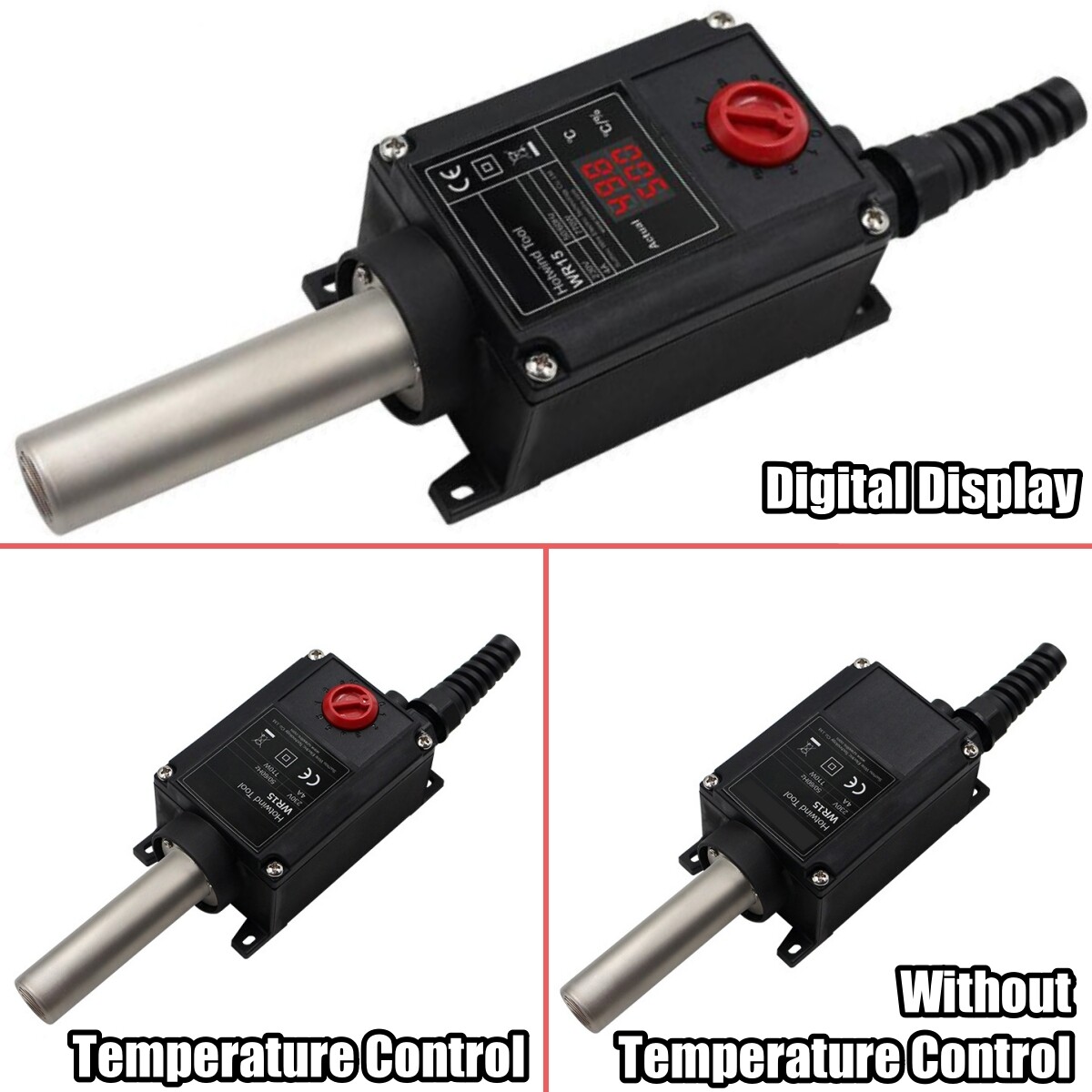120V 550W, 230V 770W Small Hot Air Heater for Various Industries Sealing Machine