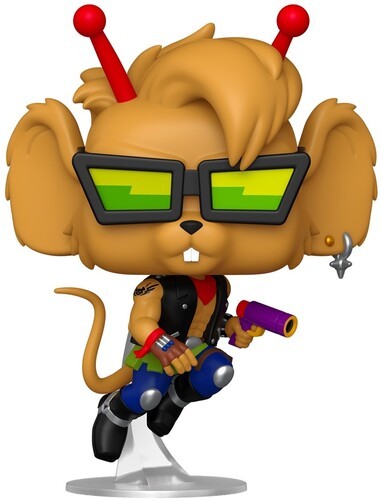 Funko POP! Animation: Biker Mice from Mars - Throttle [New Toy] Vinyl Figure,