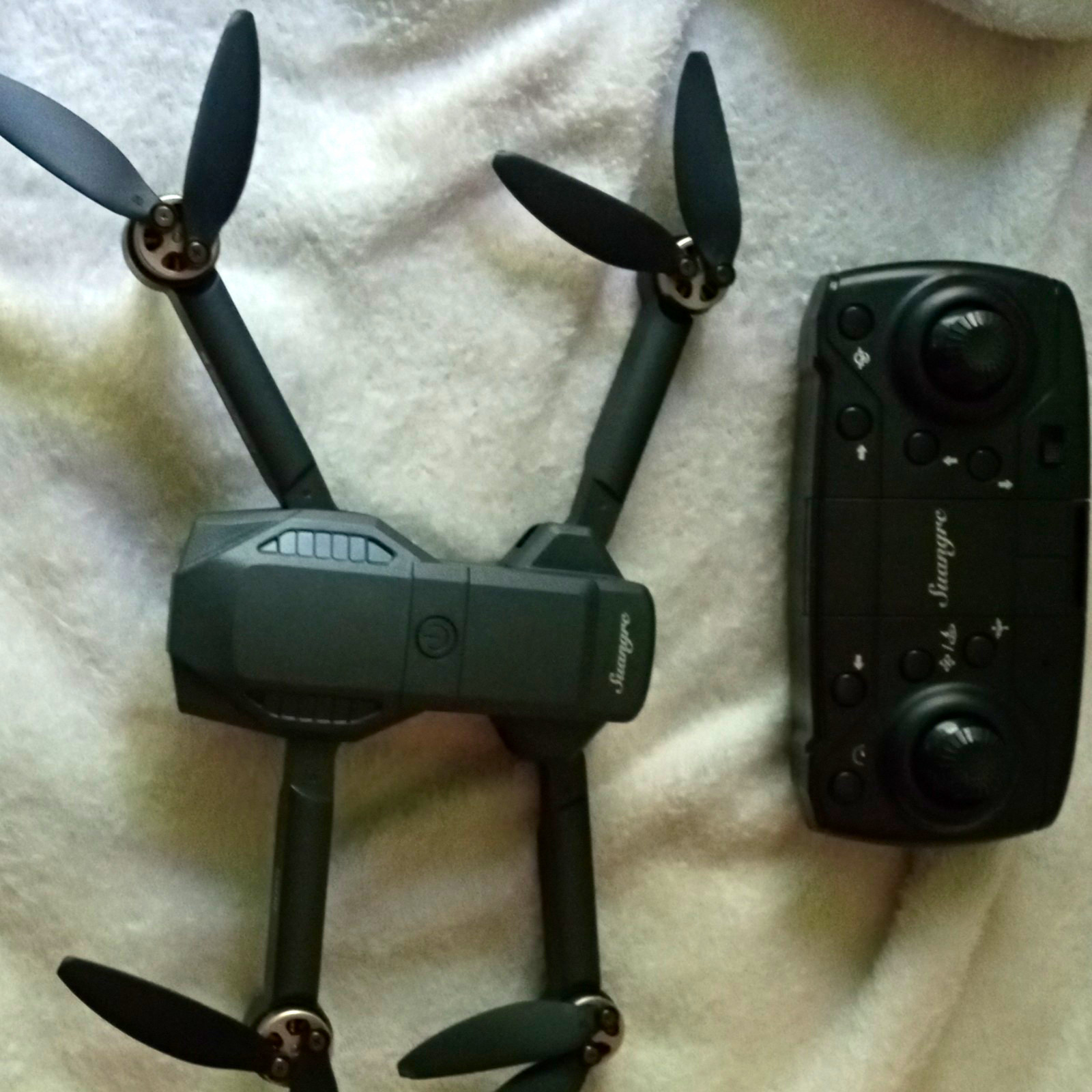 Snaptain SP510 Foldable Quadcopter Drone, Electric RTR/RTF, Black