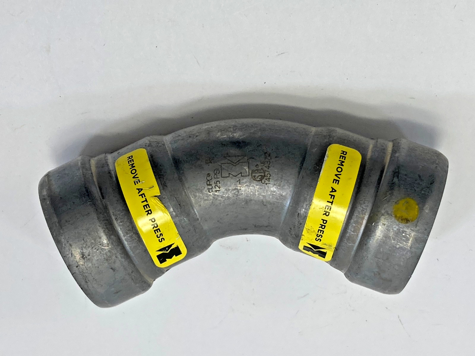 Mueller  1" Carbon Steel 45 Degree Elbow ~ Press Fitting P x P Gas
