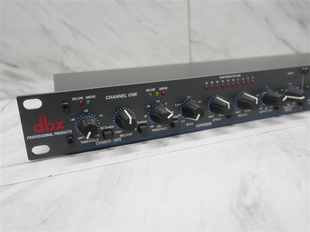 dbx 166XL Compressor Limiter Gate 2-Channel Rack Mount Pro Audio