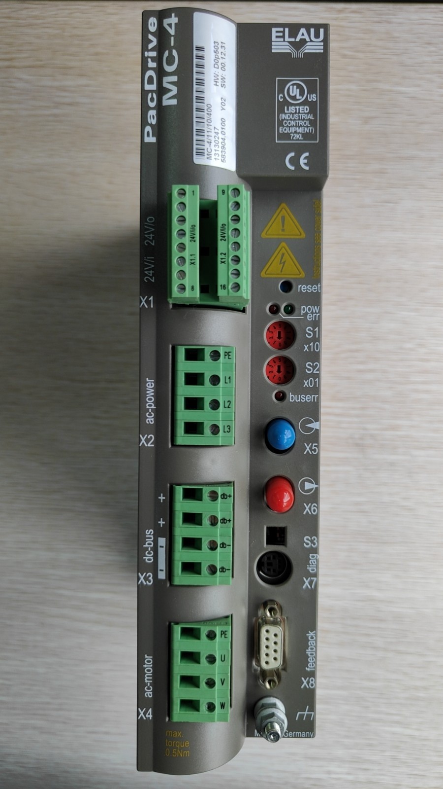 SCHNEIDER MC-4/11/10/400 Motion Control Drive Module