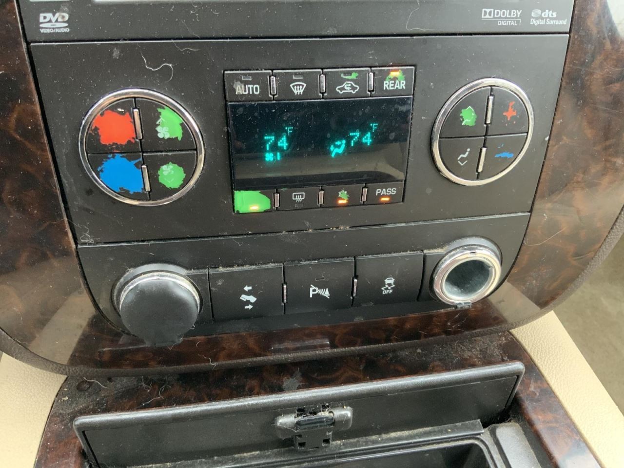 Temperature Control Dash Mounted Opt CJ2 Fits 12-14 SUBURBAN 1500 1444925