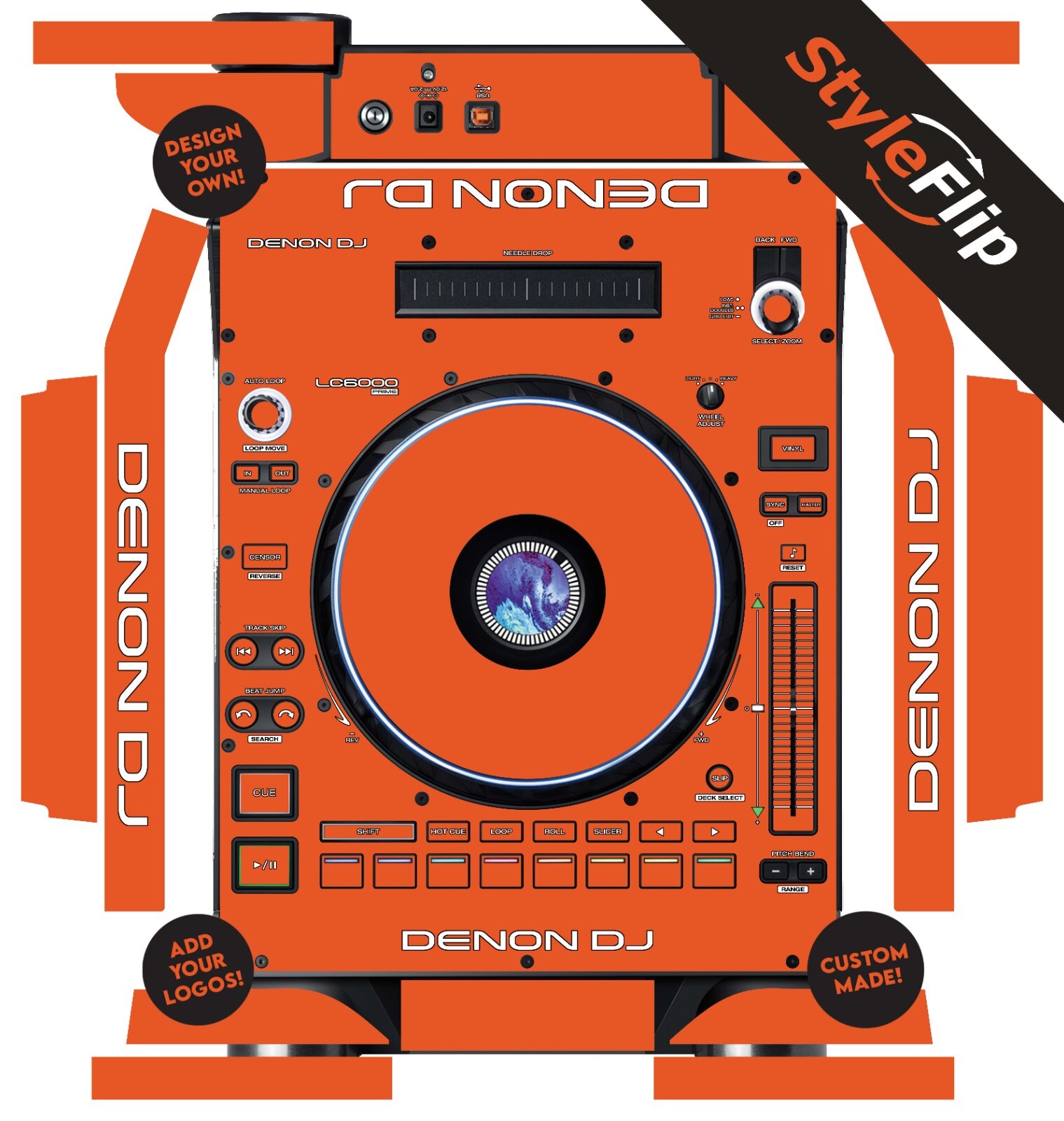 Denon LC6000 Prime Skin | Custom | Protective Decal | StyleFlip Skins