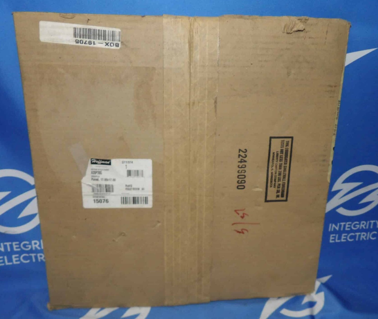 NIB Hoffman A20P20G 17.00x17.00 Internal Panel + 1 Year Warranty