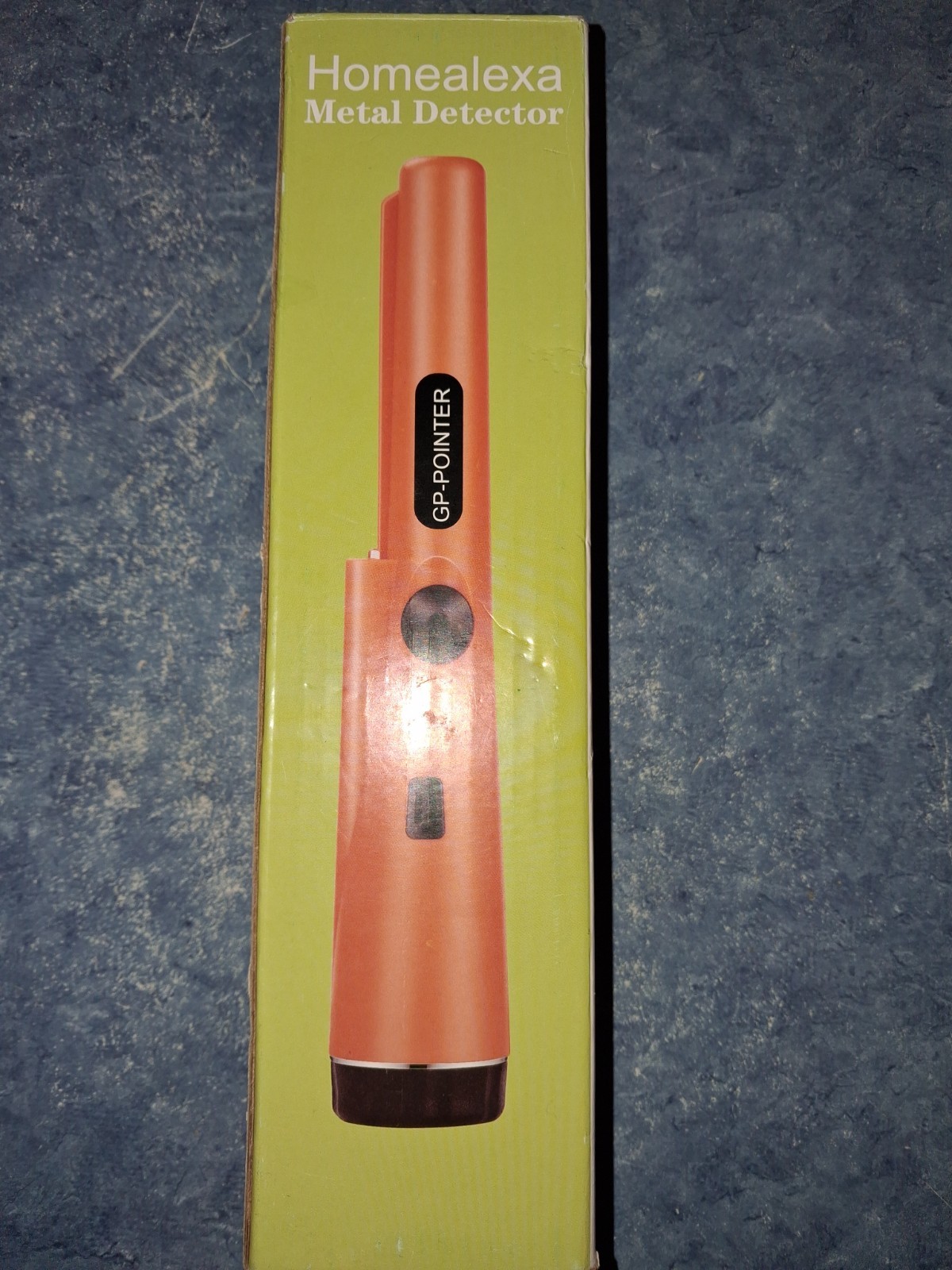 Homealexa Metal Detector 360deg Side Detect Pinpoint Tip W/holster New/open box!