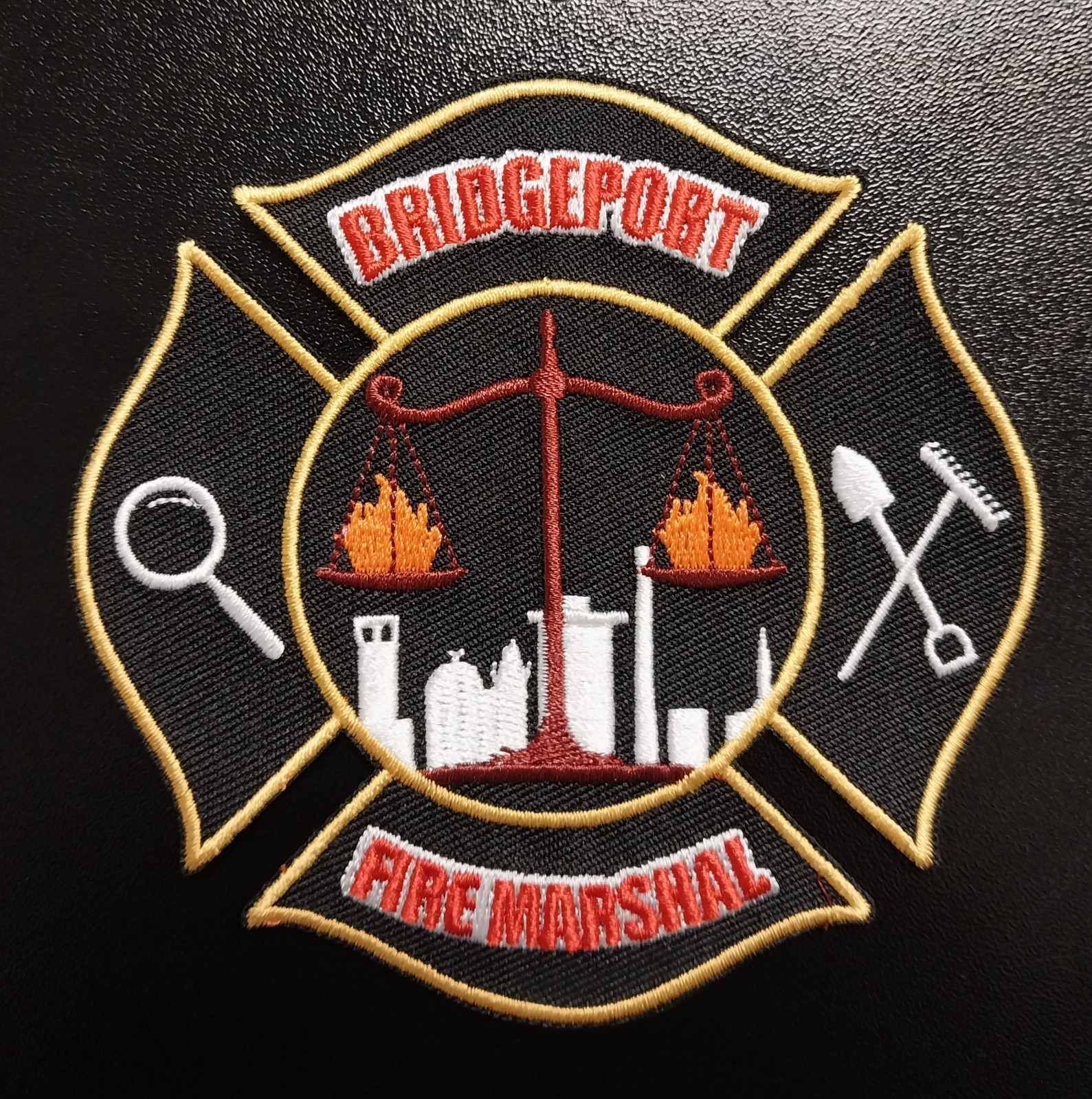 Bridgeport Fire Marshal (CT) Collector Patch